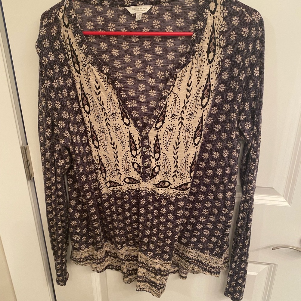 Lucky printed top